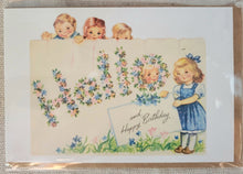 Load image into Gallery viewer, Vintage Greeting Card
